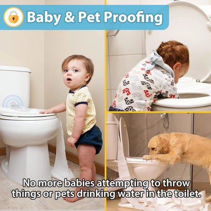 Premium Baby-Proof Toilet Safety Lock