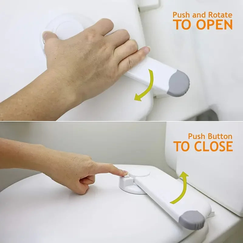 Premium Baby-Proof Toilet Safety Lock