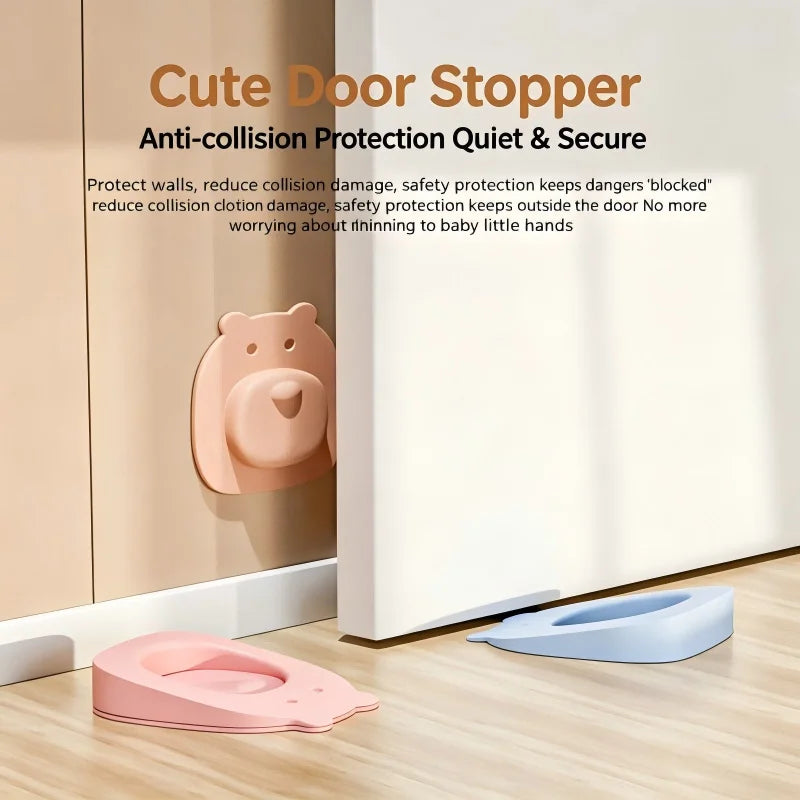 Anti-Slam Silicone Safety Door Guard