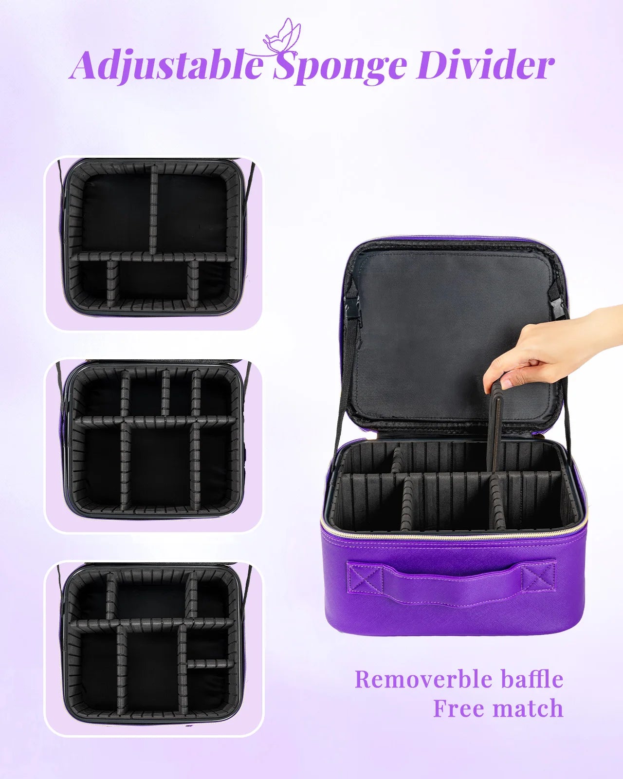 Professional LED Travel Vanity Case