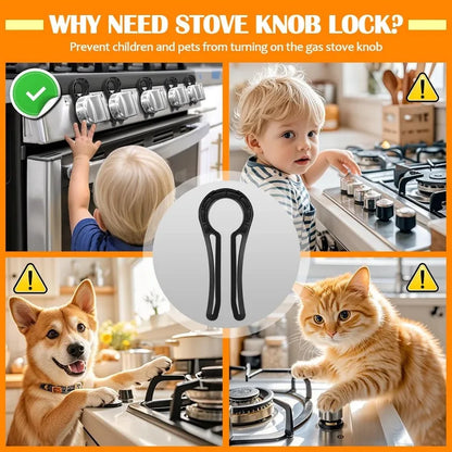 Universal Gas Stove Safety Locks