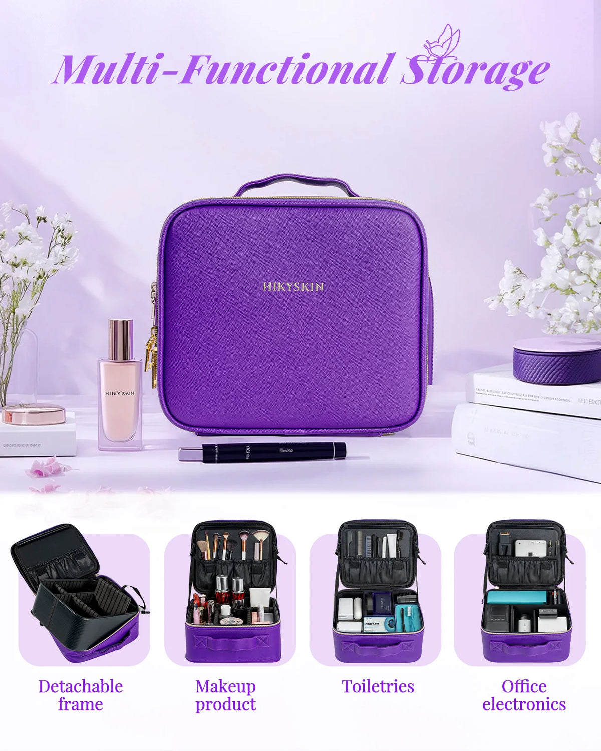 Professional LED Travel Vanity Case